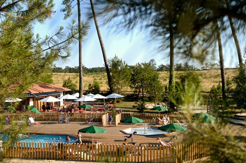 Glamping Camping Huttopia Landes Sud