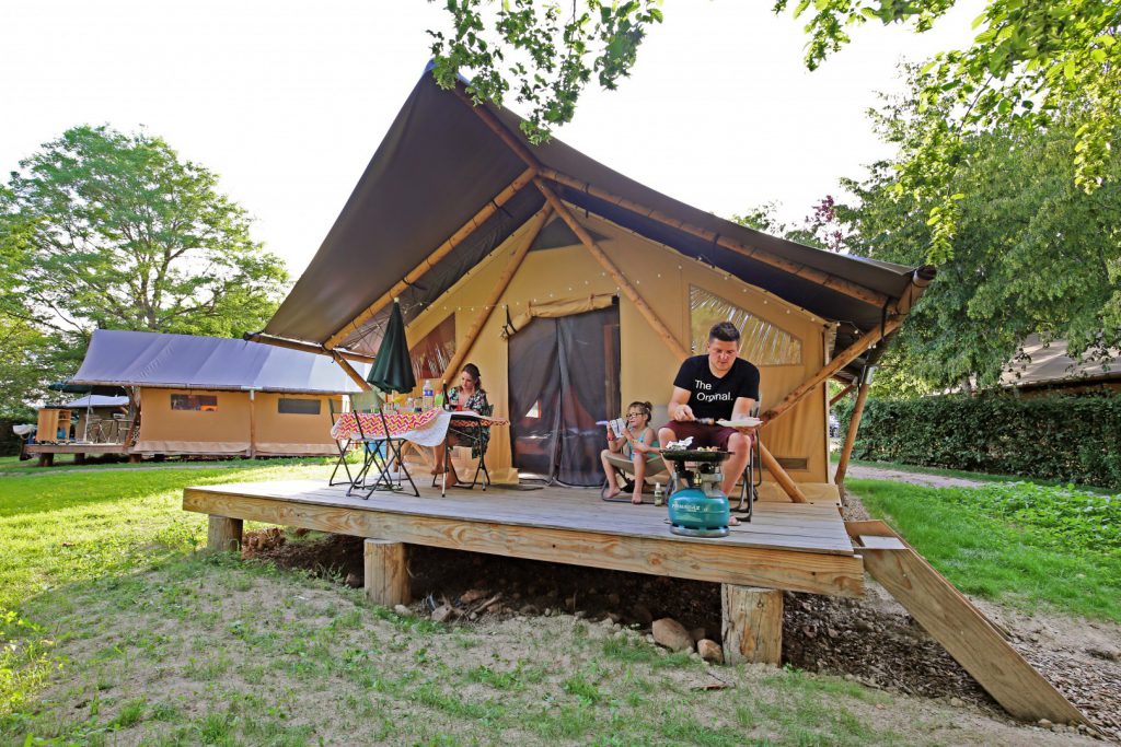 Glamping Huttopia Etang de Fouché