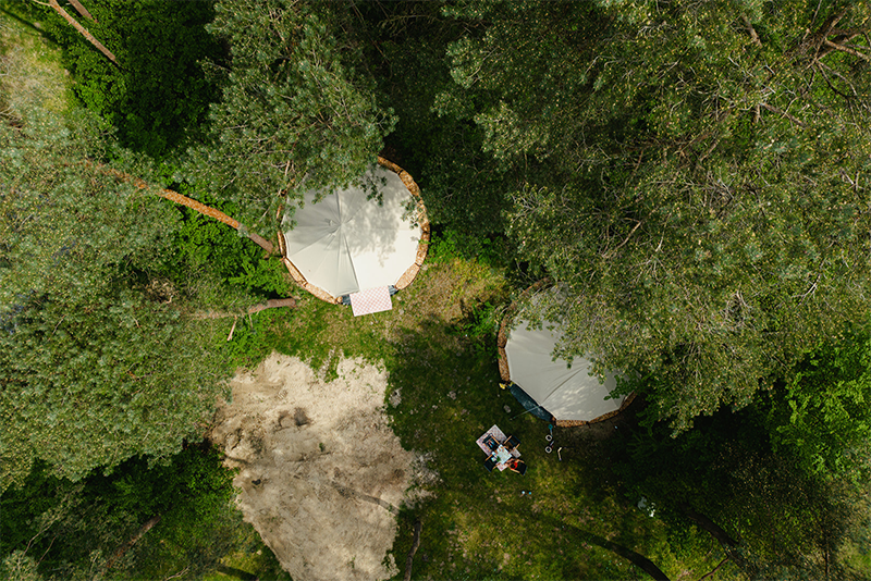 Glamping Geardropper | Camping Diana Heide