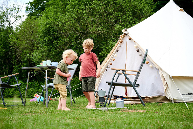Glamping Geardropper | Camping Dieupart