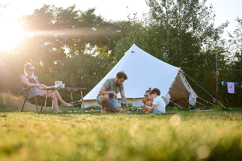 Glamping Geardropper | Eco-camping Liefrange
